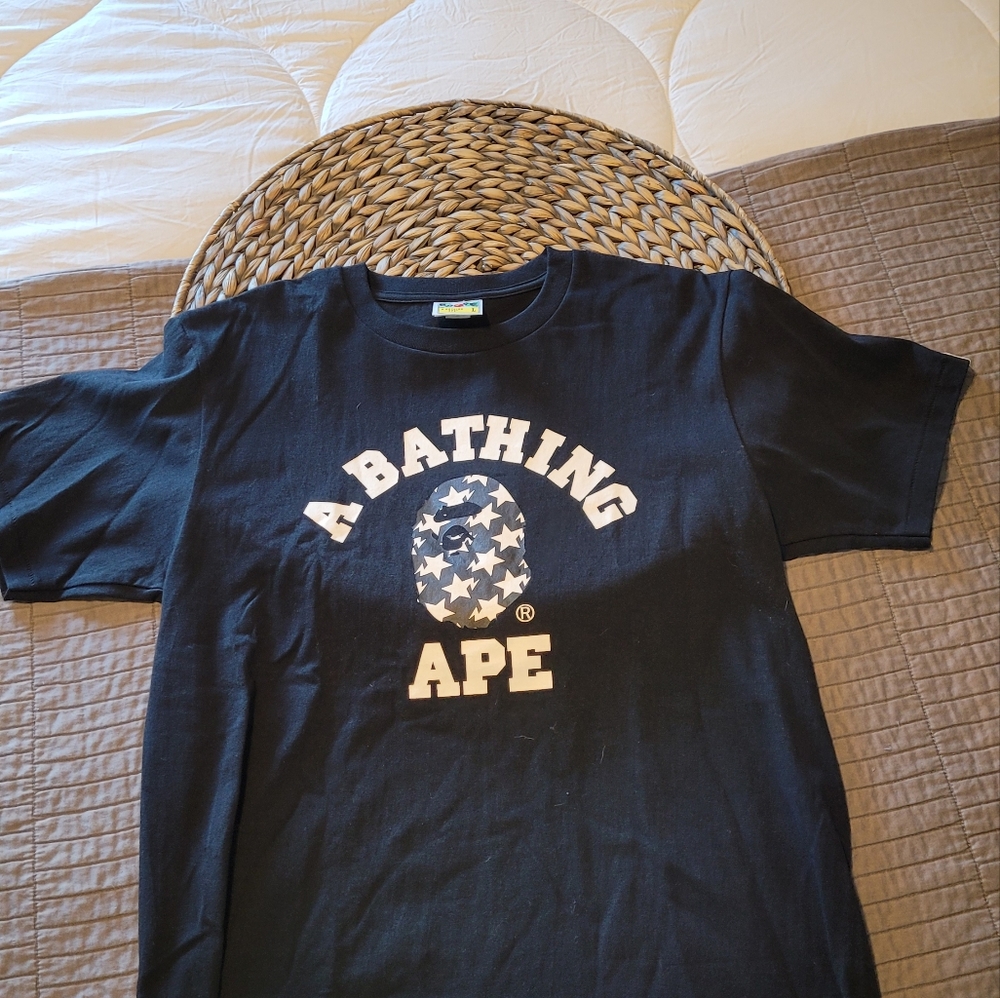 BAPE A Bathing Ape black tshirt